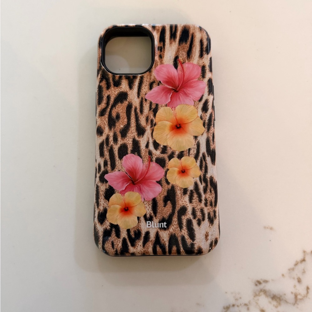 Leopard Print Blunt Summer Love iPhone Case